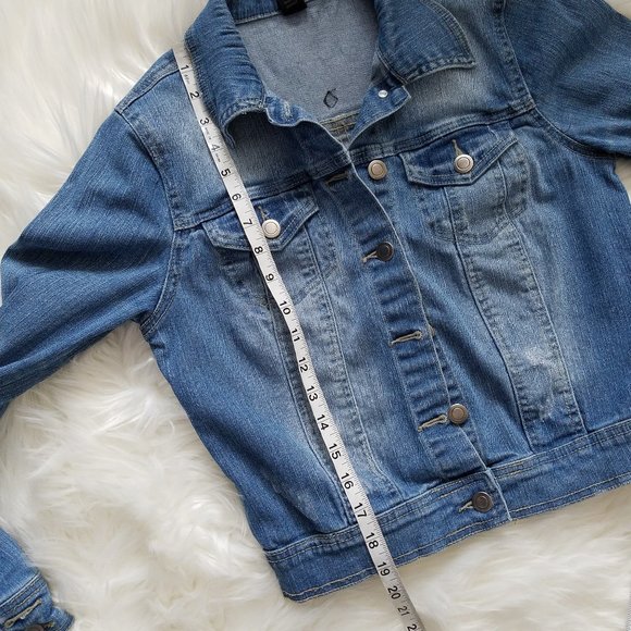 Prana Distressed Denim Jacket Size XS - Picture 13 of 13